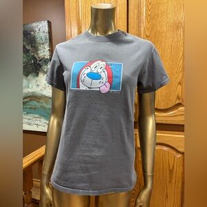 Nickelodeon Gray Ren and Stimpy T-Shirt